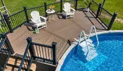 photo of Above-Ground Pool Deck