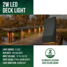photo of deck light brochure