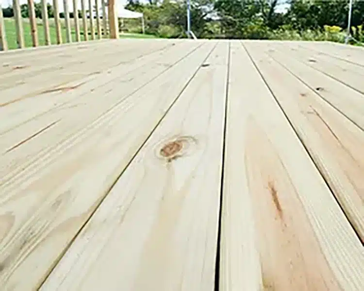 Photo of Pressure Treated Wood Decking Boards