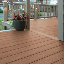 Photo of deck made of TimberTech Vintage Collection deck boards