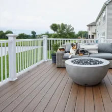 Photo of deck made of TimberTech Reserve Collection deck board