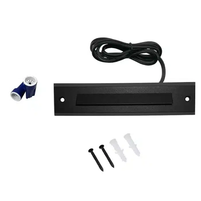 Photo of components of Black Deck Step Linear Light Low Voltage