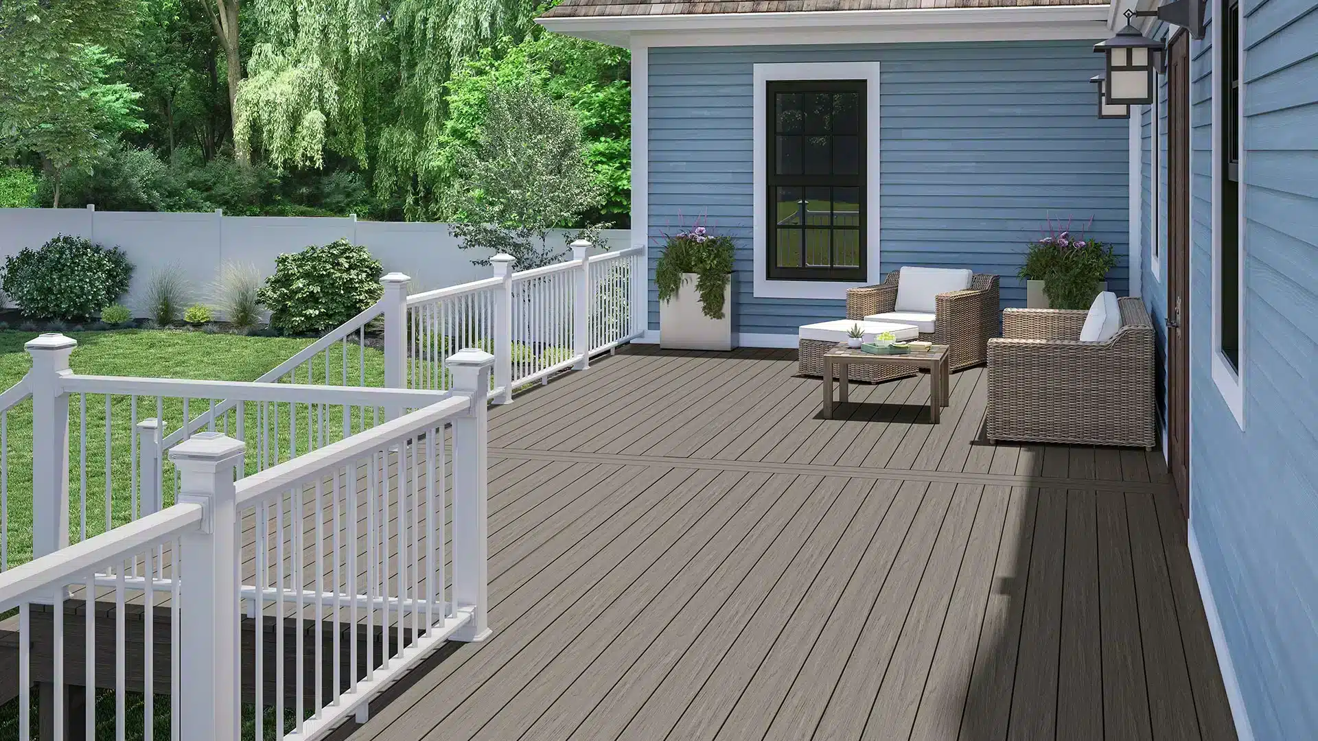 Photo of deck made with Deckorators Venture Decking