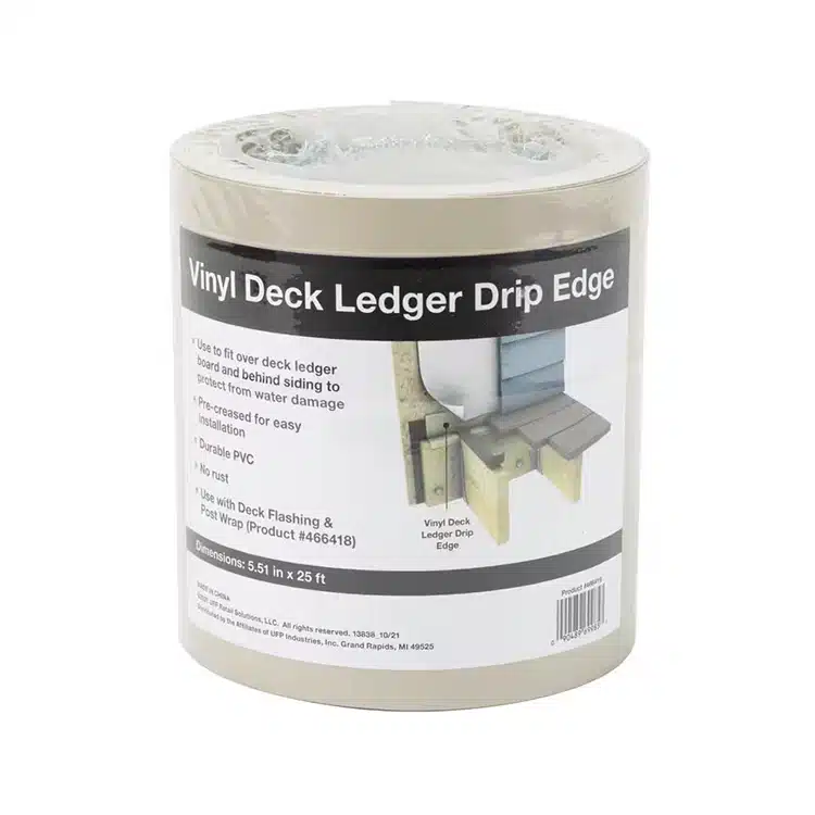 Photo of Deck Ledger Drip Edge