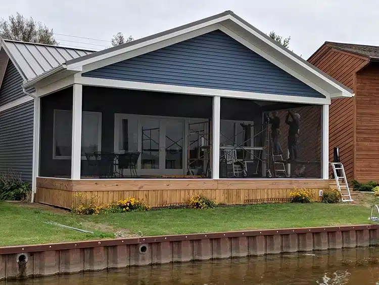 Photo of No Spline Superior Strength Screened Porch Solutions