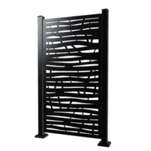 Photo of a black HIDEAWAY Privacy Screen