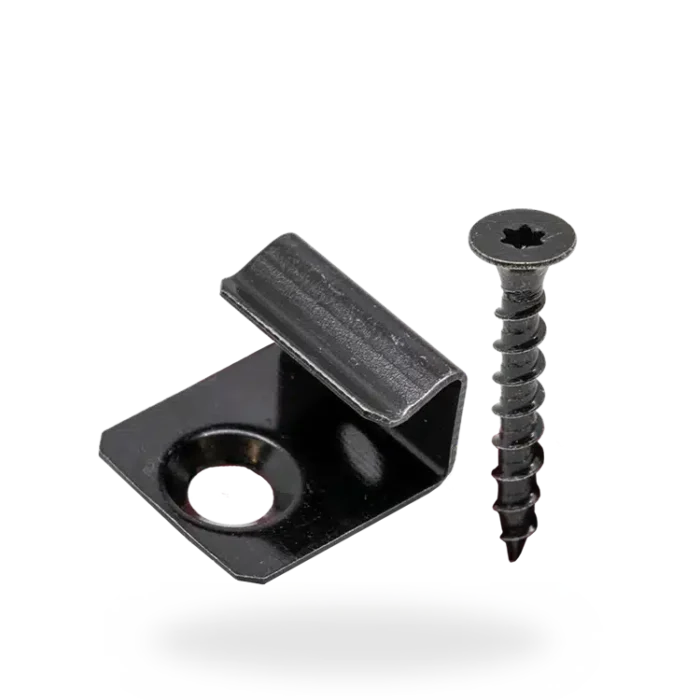 Photo of a starter clip with screw