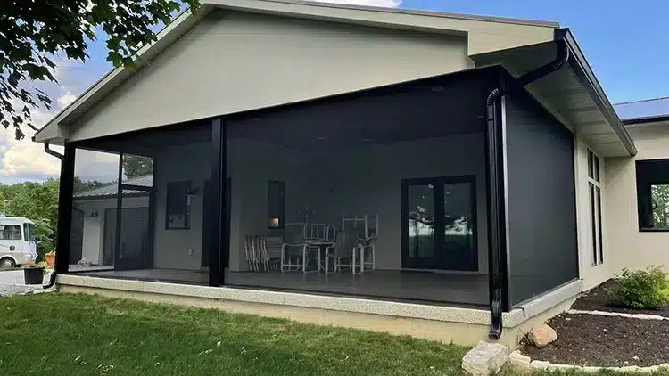 Photo of No Spline Superior Strength Screened Porch Solutions